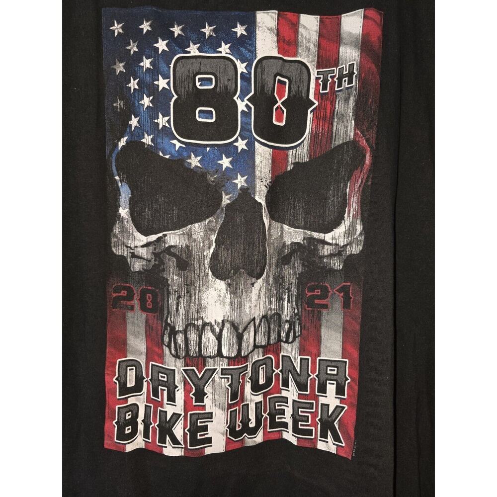2021 Daytona Bike Week 80th Anniversary Muscle Shirt Sleeveless Mens Size 3XL